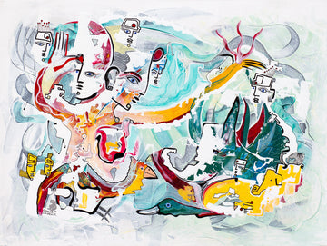 Dream Theme by Cameron Limbrick - Acrylic Painting