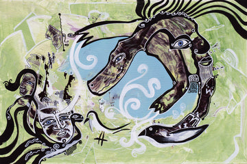Dream Weaver by Cameron Limbrick - Acrylic Painting