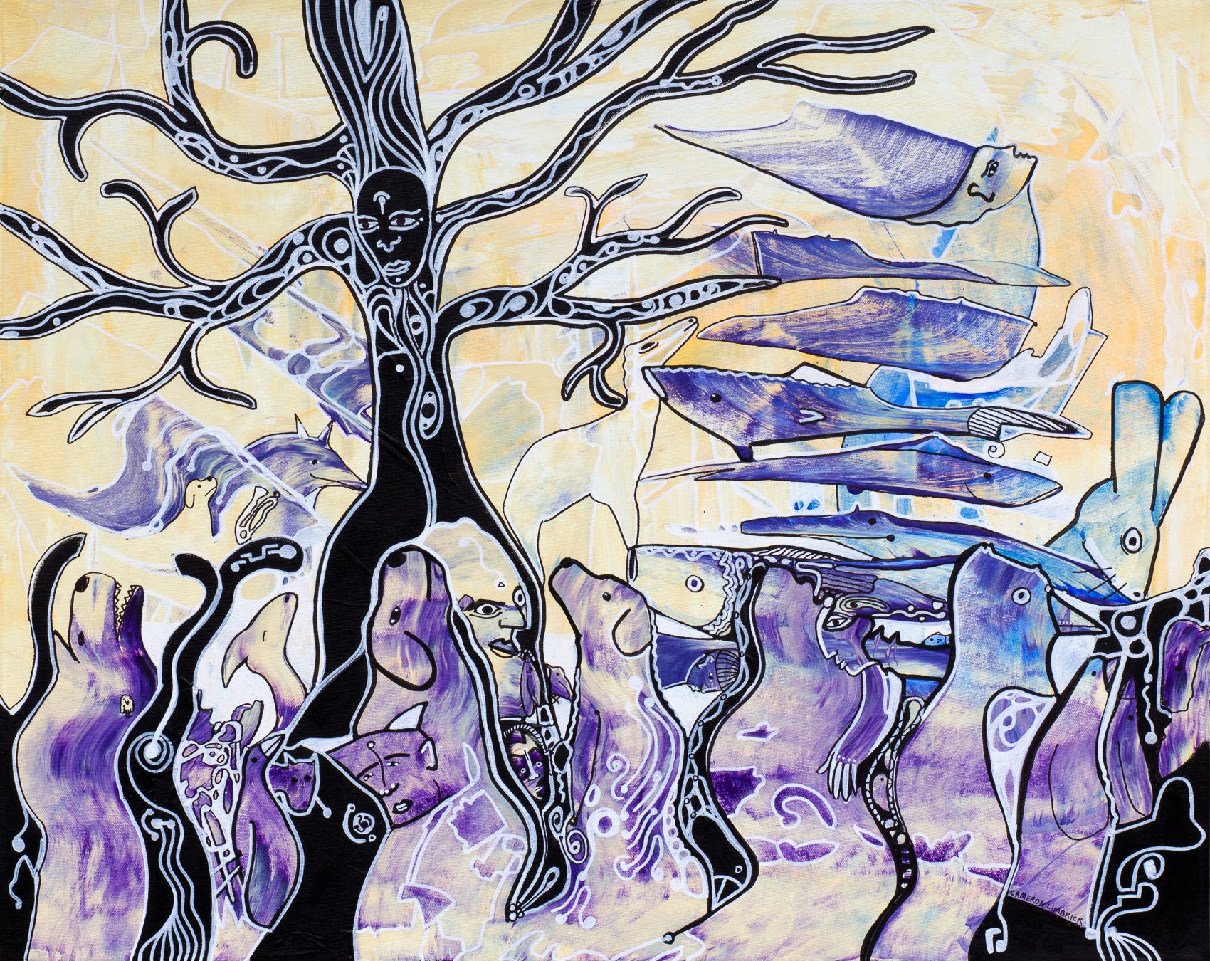 Dreamland by Cameron Limbrick - Acrylic Painting