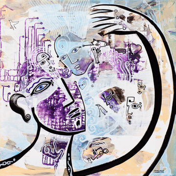 Embrace by Cameron Limbrick - Acrylic Painting