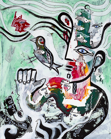 Emergence by Cameron Limbrick - Acrylic Painting