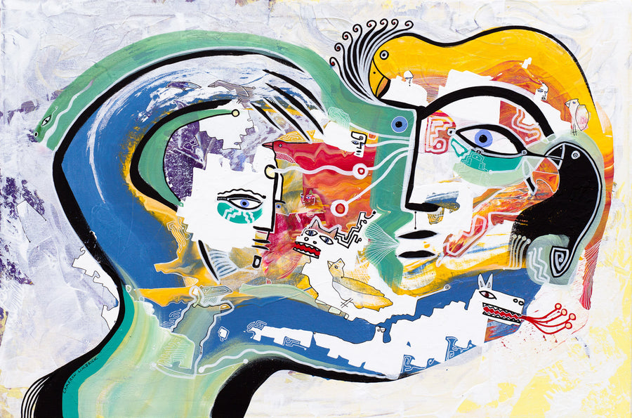 Hocus Pocus by Cameron Limbrick - Acrylic Painting