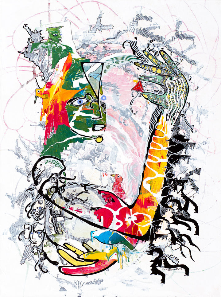 I Behold by Cameron Limbrick - Acrylic Painting