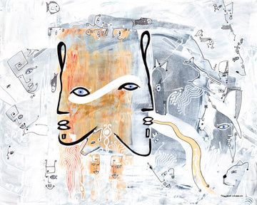 Joined Mind by Cameron Limbrick - Acrylic Painting