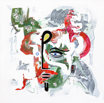 Listen by Cameron Limbrick - Acrylic Painting