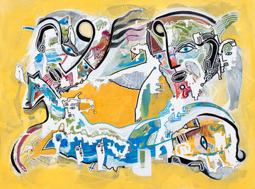 Look Upon by Cameron Limbrick - Acrylic Painting