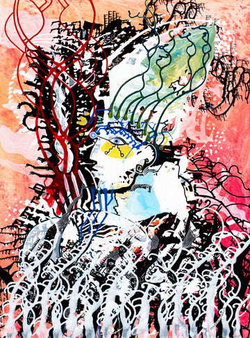 Mighty Companion by Cameron Limbrick - Acrylic Painting