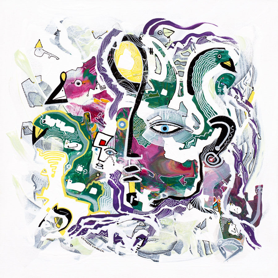 Mind Light by Cameron Limbrick - Acrylic Painting