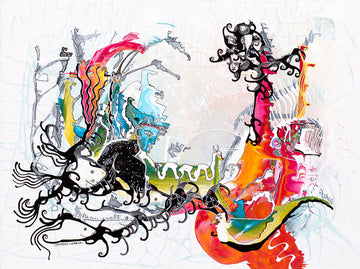 Mind Mirror by Cameron Limbrick - Acrylic Painting