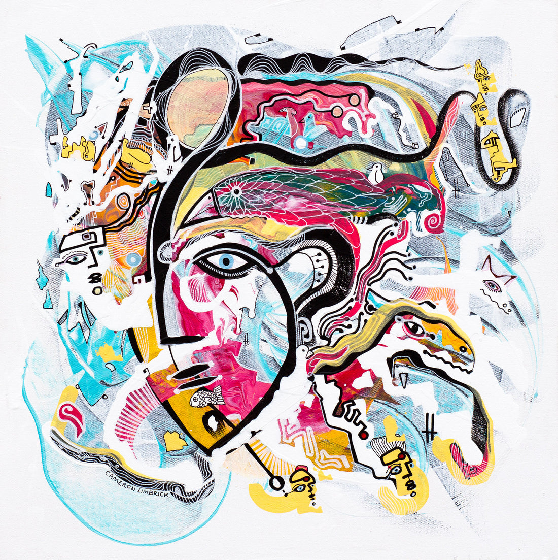 Mind Stuff by Cameron Limbrick - Acrylic Painting