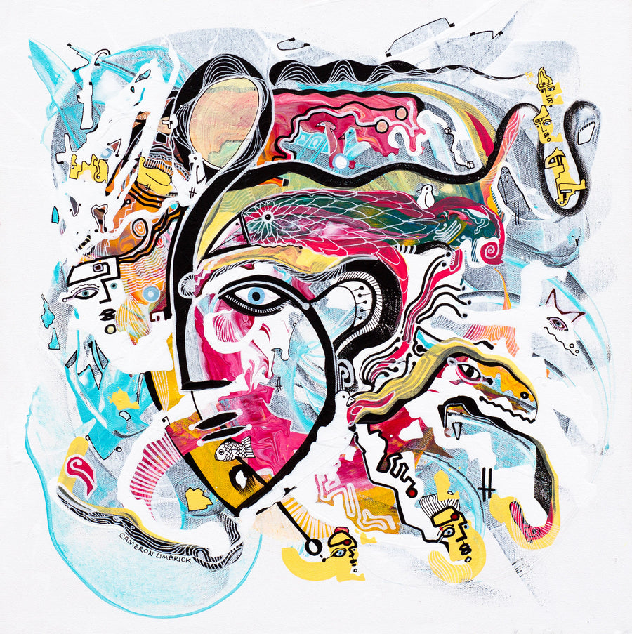 Mind Stuff by Cameron Limbrick - Acrylic Painting