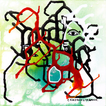 Natural Essence 21 by Cameron Limbrick - Acrylic Painting