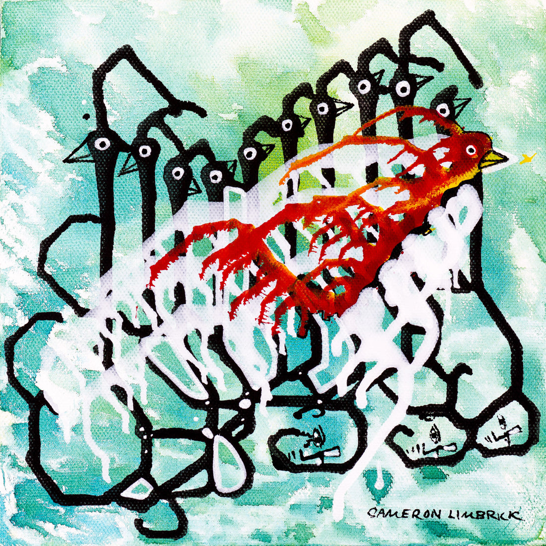 Natural Essence 26 by Cameron Limbrick - Acrylic Painting
