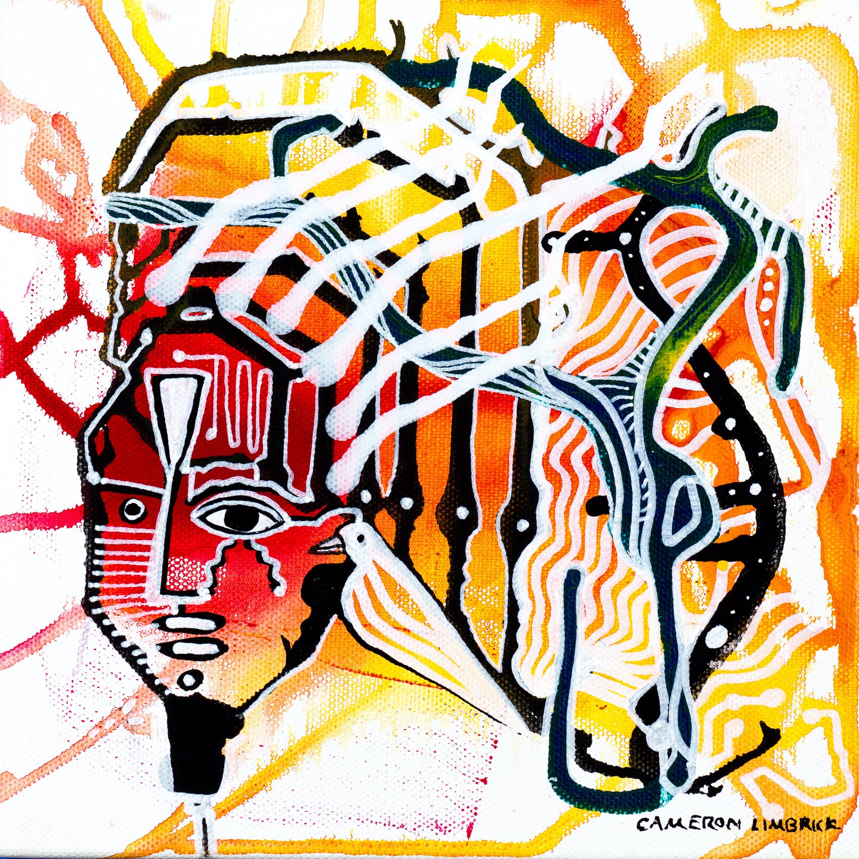 Natural Essence 29 by Cameron Limbrick - Acrylic Painting