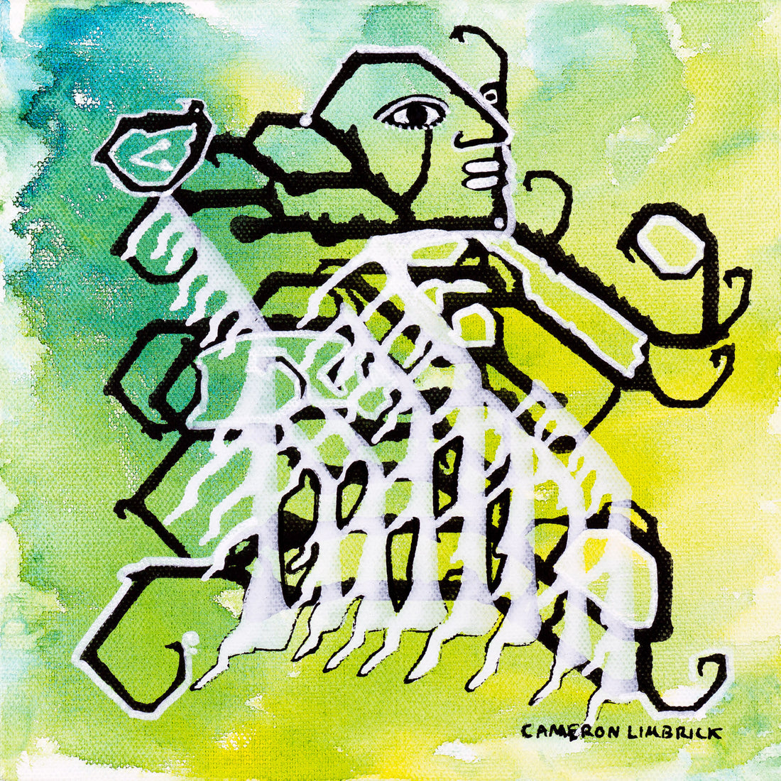 Natural Essence 32 by Cameron Limbrick - Acrylic Painting