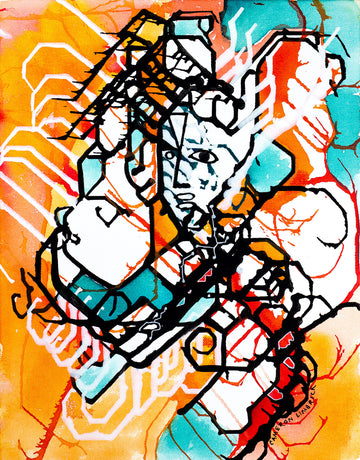 Natural Essence 39 by Cameron Limbrick - Acrylic Painting