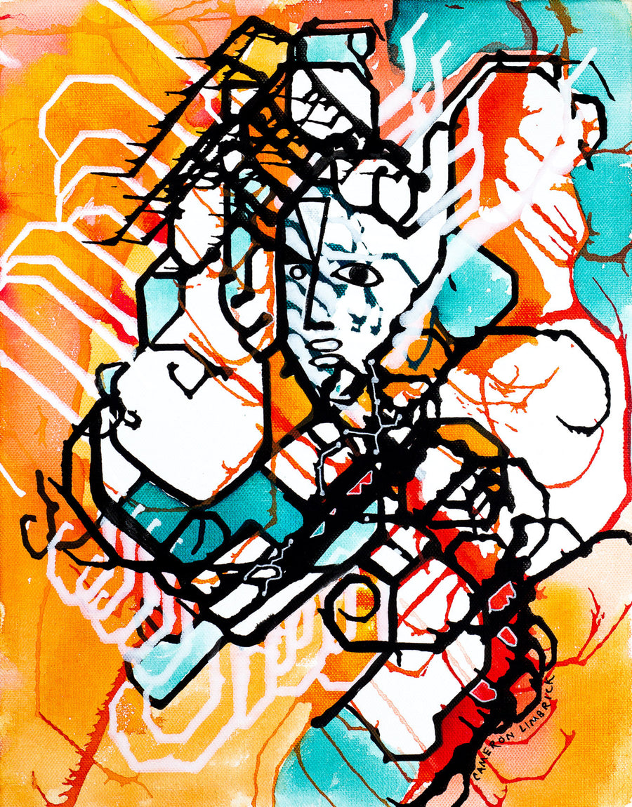 Natural Essence 39 by Cameron Limbrick - Acrylic Painting