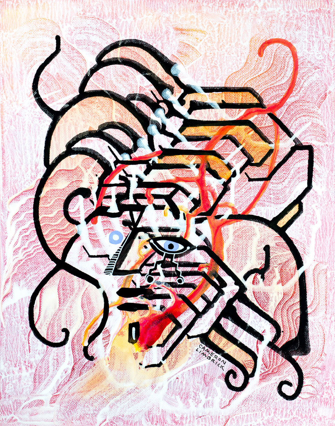 Natural Essence 42 by Cameron Limbrick - Acrylic Painting