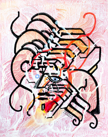 Natural Essence 42 by Cameron Limbrick - Acrylic Painting