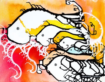 Natural Essence 44 by Cameron Limbrick - Acrylic Painting