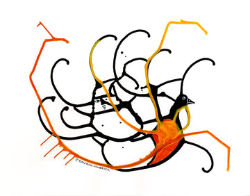 Natural Essence 9 by Cameron Limbrick - Acrylic Painting