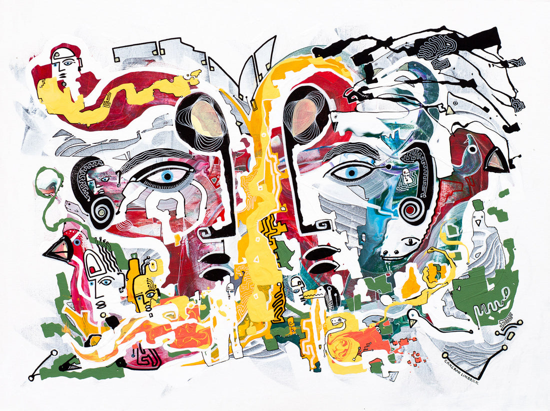 Only Two by Cameron Limbrick - Acrylic Painting