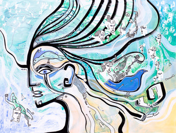 Passerby by Cameron Limbrick - Acrylic Painting