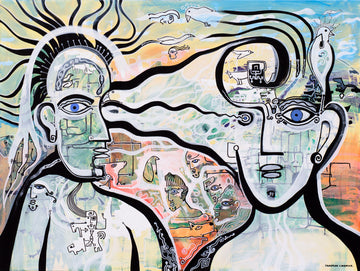 Projection by Cameron Limbrick - Acrylic Painting