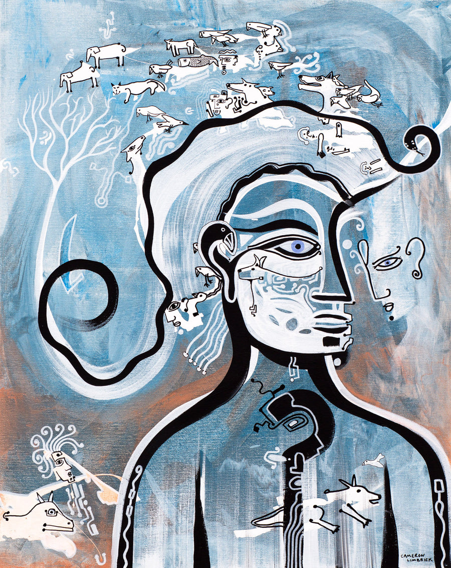 Shepherd by Cameron Limbrick - Acrylic Painting