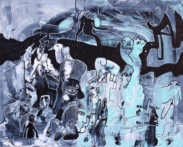 Soul Story 2 by Cameron Limbrick - Acrylic Painting