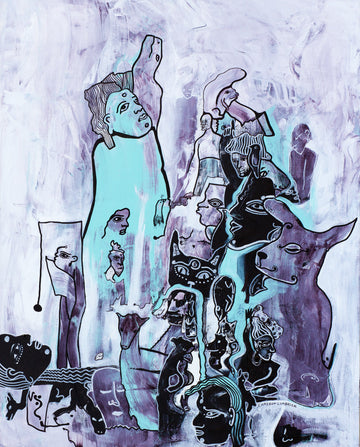 Soul Story by Cameron Limbrick - Acrylic Painting