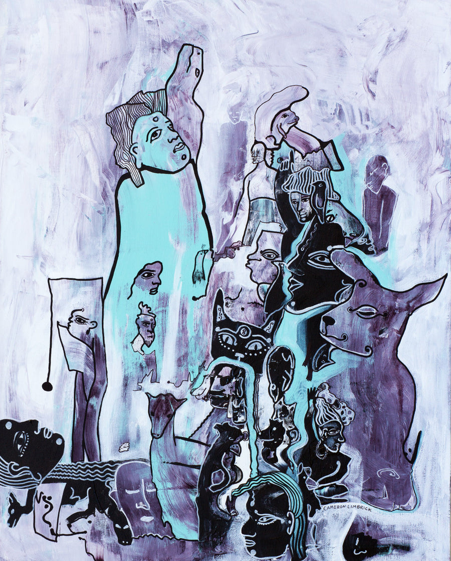 Soul Story by Cameron Limbrick - Acrylic Painting