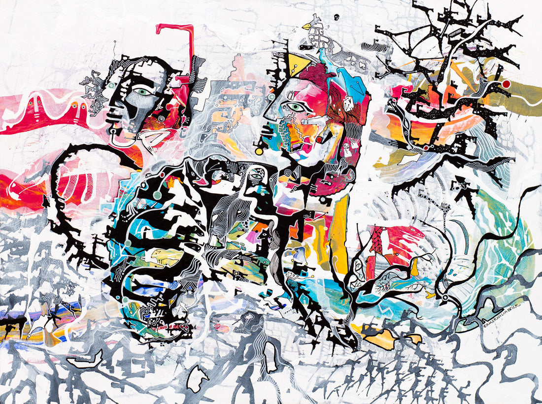 Sphinx by Cameron Limbrick - Acrylic Painting