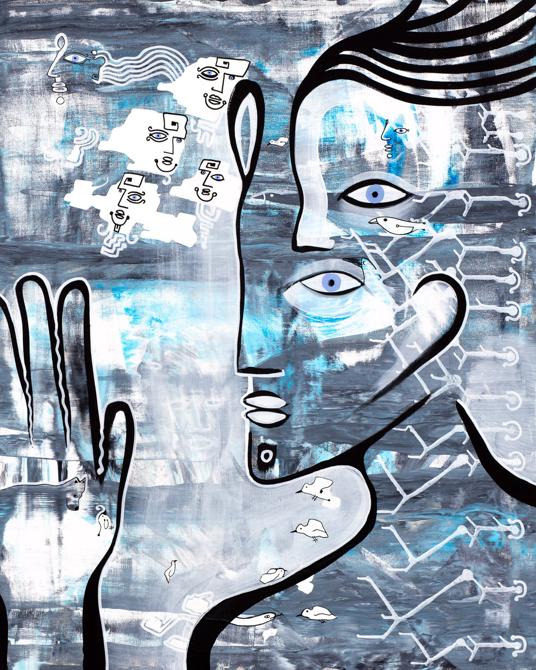 Spirit Guide by Cameron Limbrick - Acrylic Painting