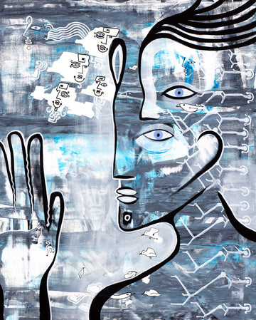 Spirit Guide by Cameron Limbrick - Acrylic Painting