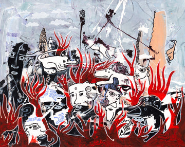 Underworld by Cameron Limbrick - Acrylic Painting