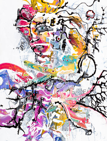 Unraveling by Cameron Limbrick - Acrylic Painting