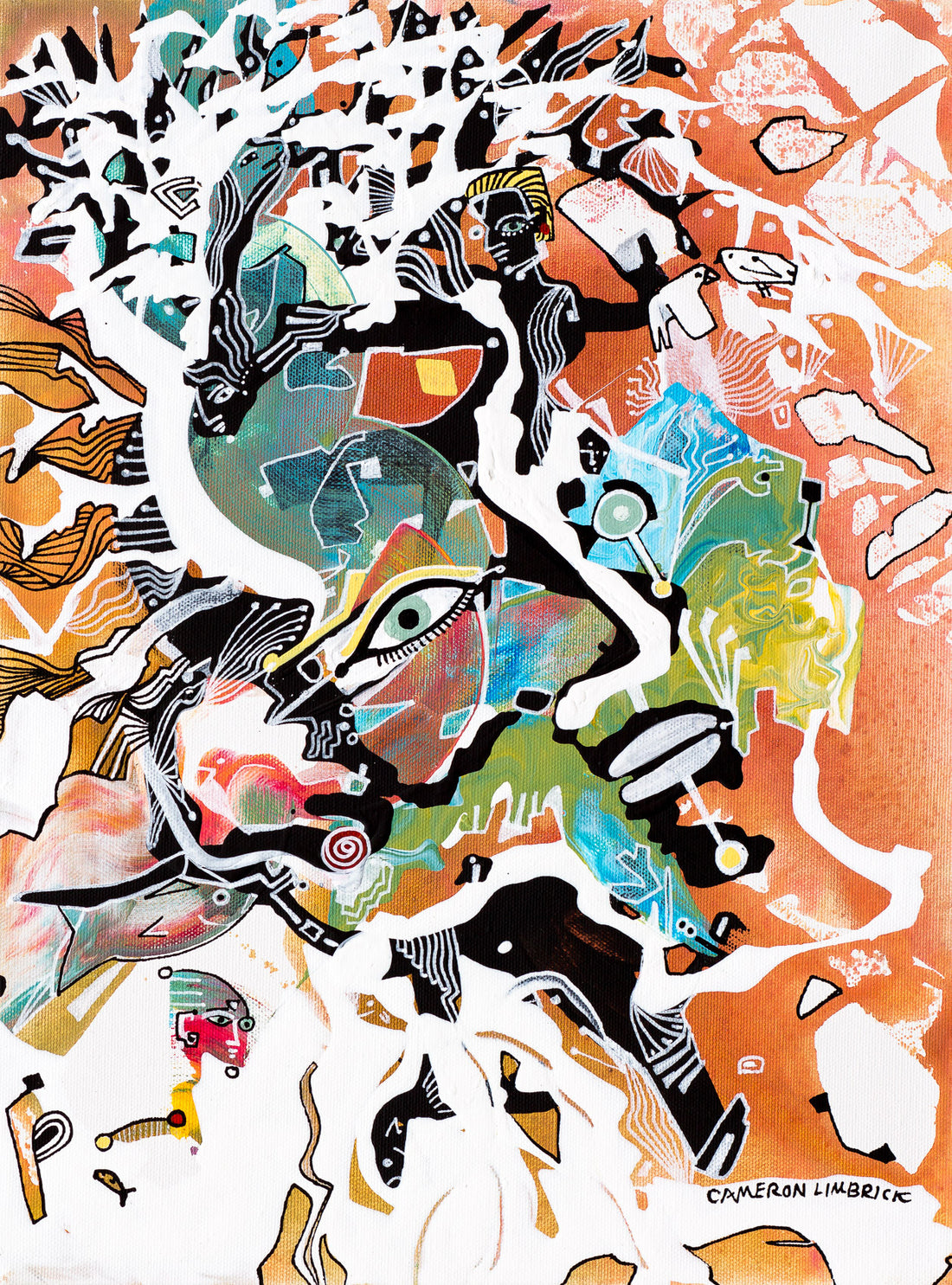 Vision 10 by Cameron Limbrick - Acrylic Painting