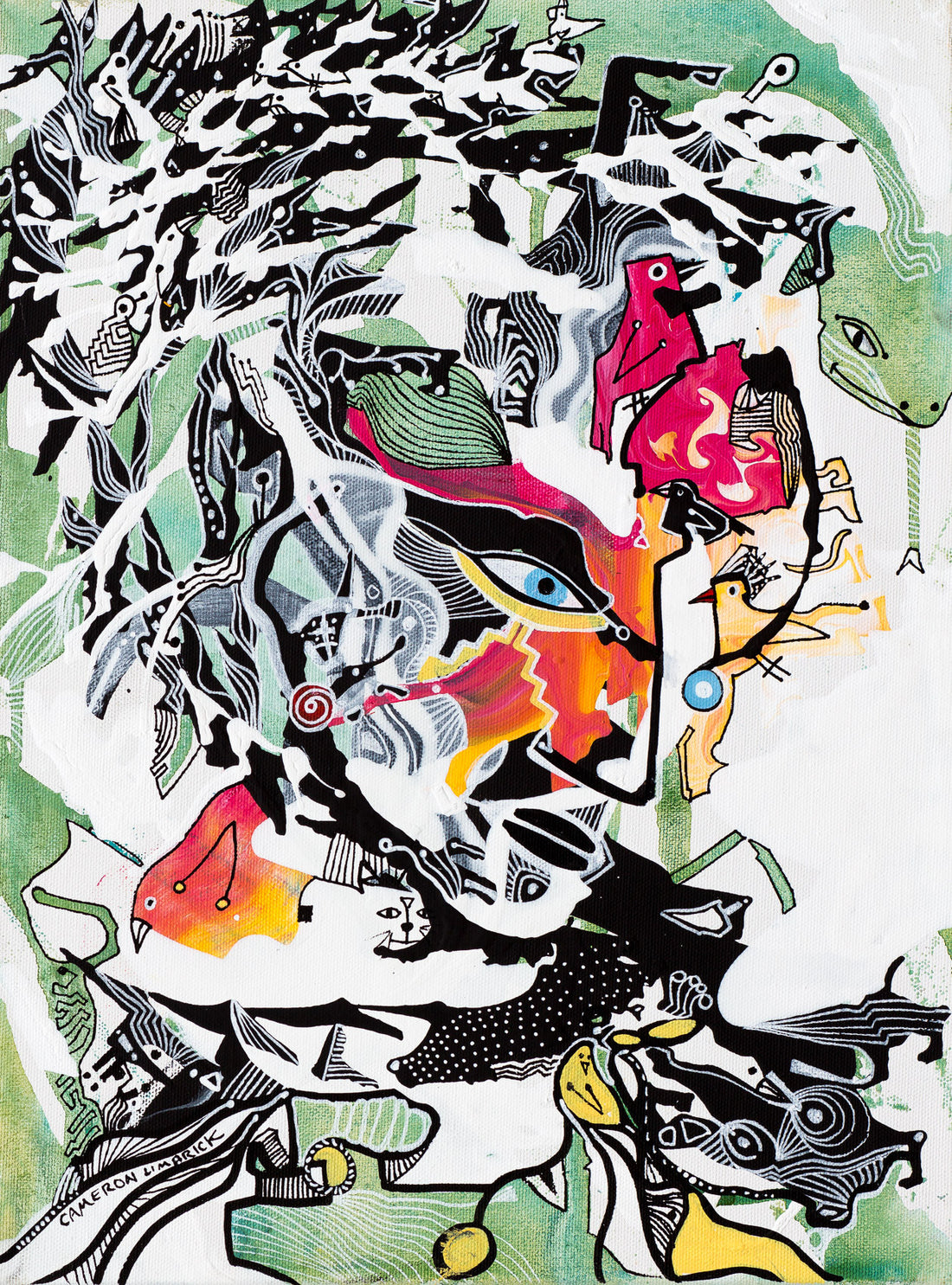 Vision 12 by Cameron Limbrick - Acrylic Painting