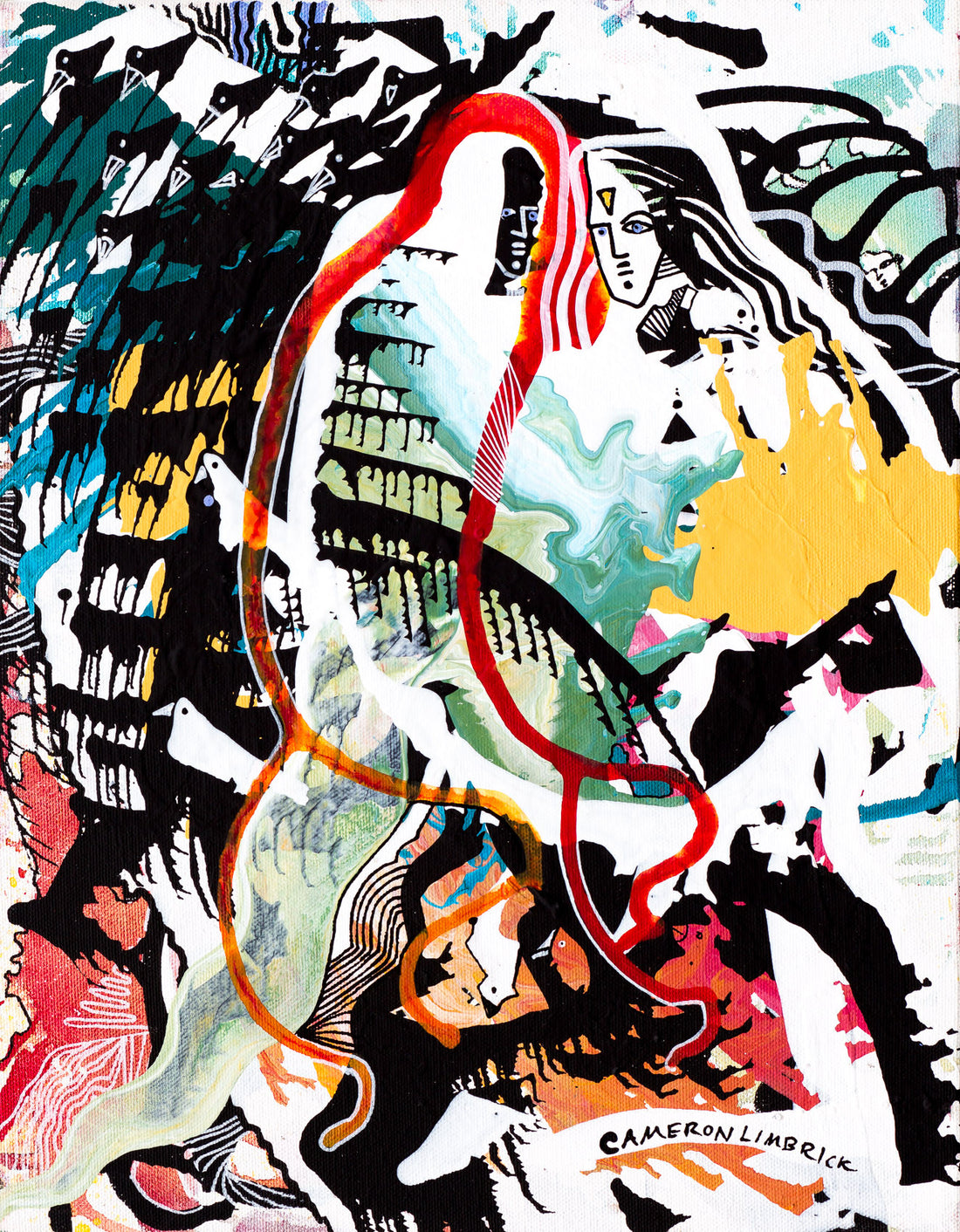 Vision 15 by Cameron Limbrick - Acrylic Painting