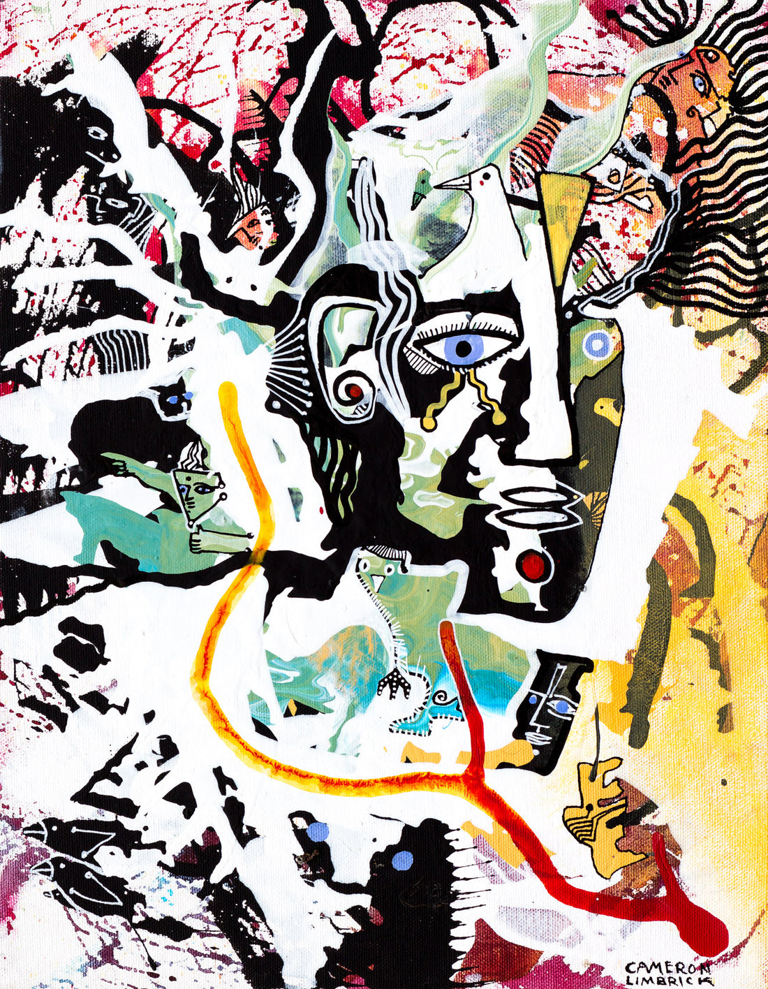 Vision 16 by Cameron Limbrick - Acrylic Painting