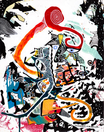 Vision 18 by Cameron Limbrick - Acrylic Painting
