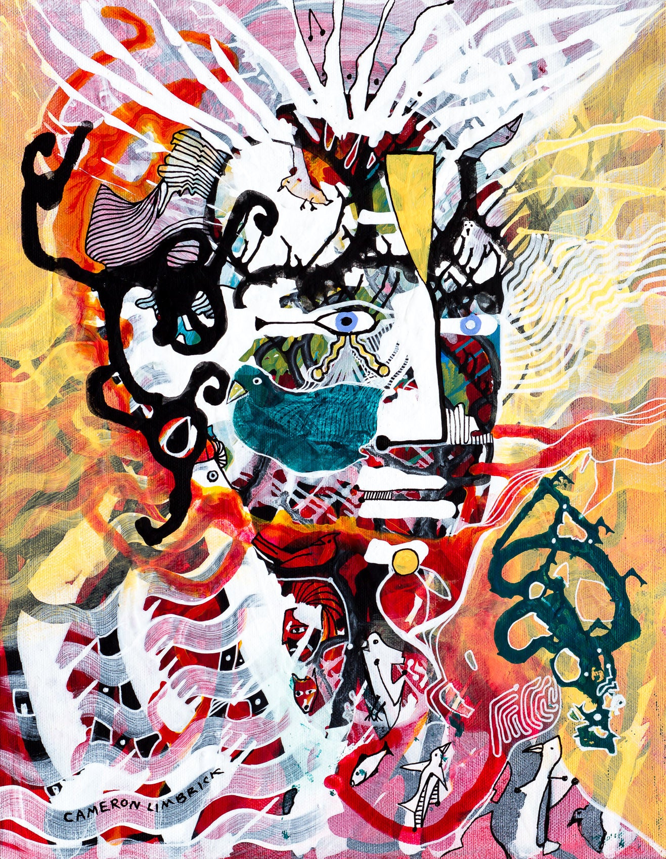 Vision 20 by Cameron Limbrick - Acrylic Painting