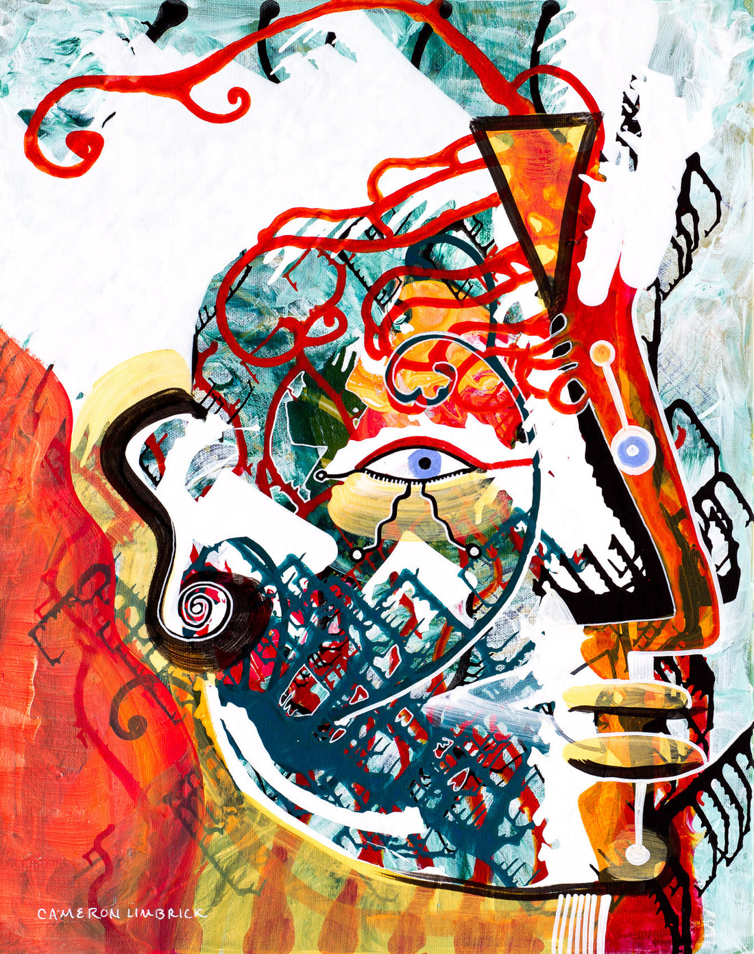 Vision 24 by Cameron Limbrick - Acrylic Painting