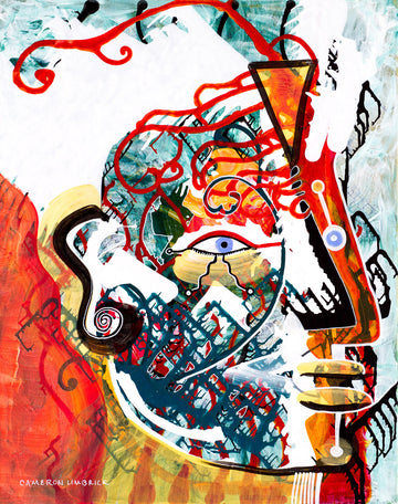 Vision 24 by Cameron Limbrick - Acrylic Painting