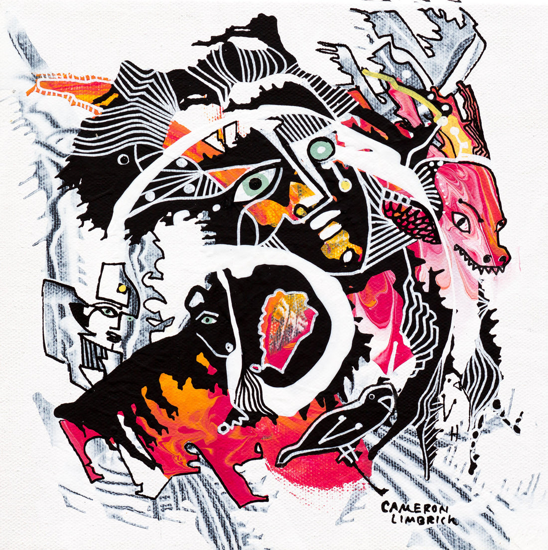 Vision 4 by Cameron Limbrick - Acrylic Painting