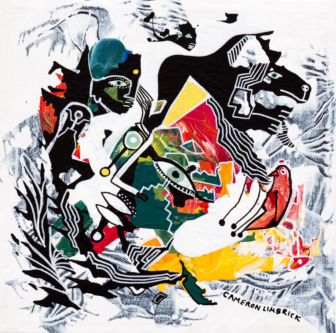 Vision 5 by Cameron Limbrick - Acrylic Painting