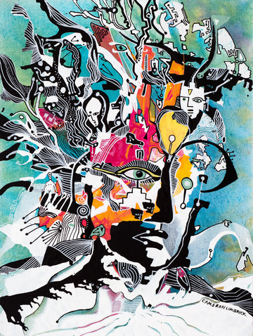 Vision 9 by Cameron Limbrick - Acrylic Painting