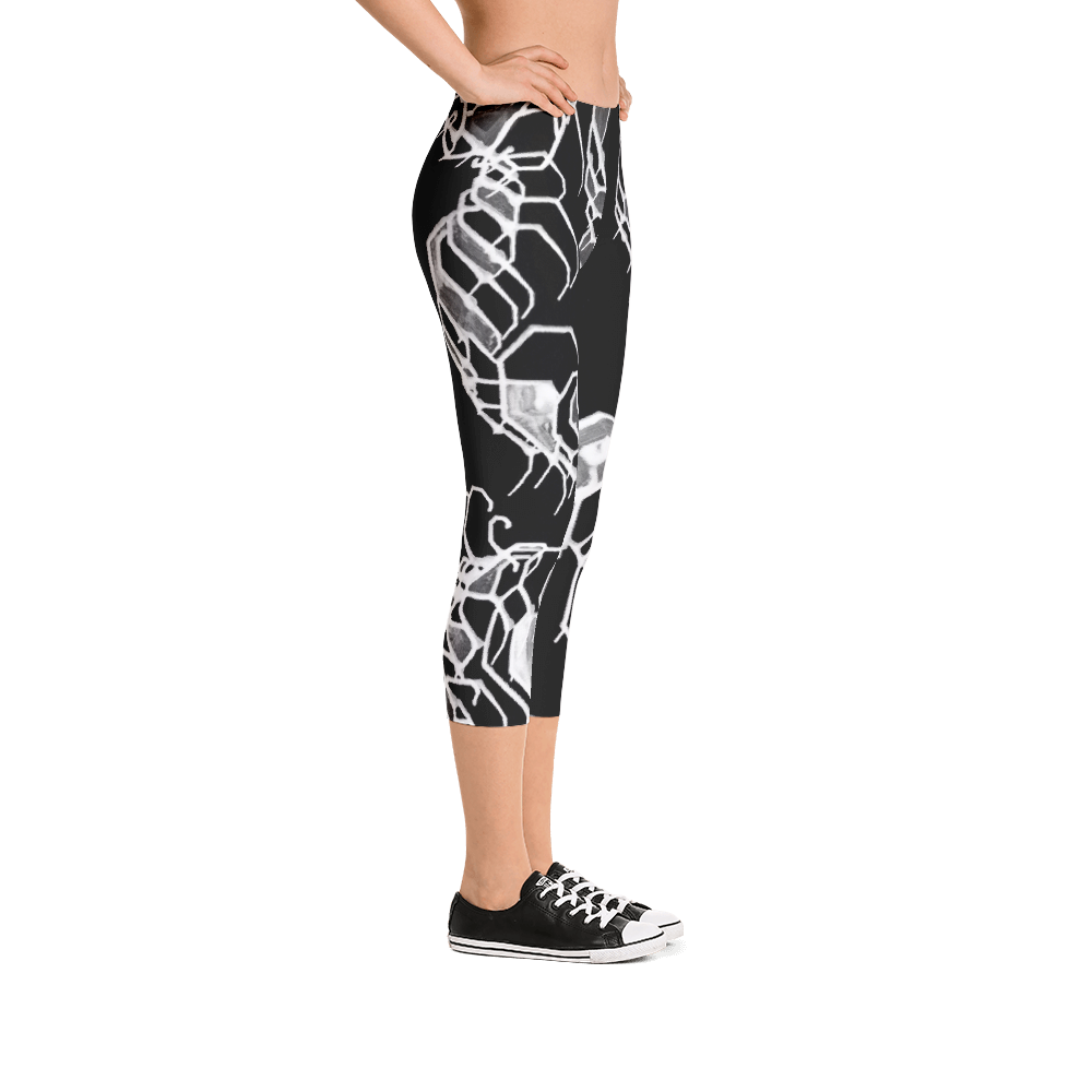 Natural Elemental Capri Leggings