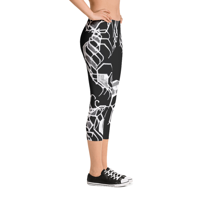 Natural Elemental Capri Leggings